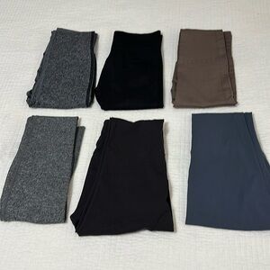 Bundle - 6 leggings (Lululemon and Gymshark) - size S